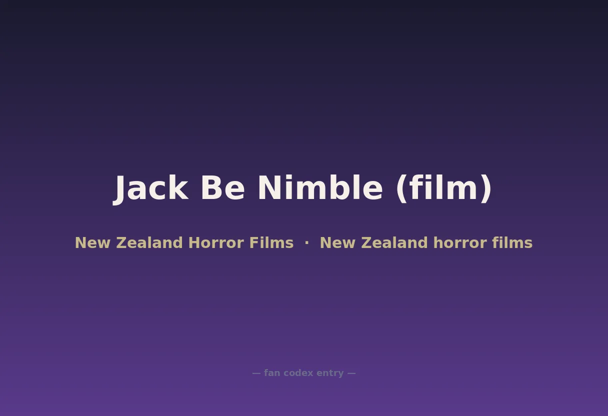 Jack Be Nimble (film)