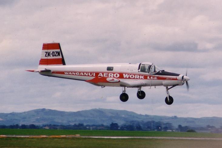 Aerial topdressing