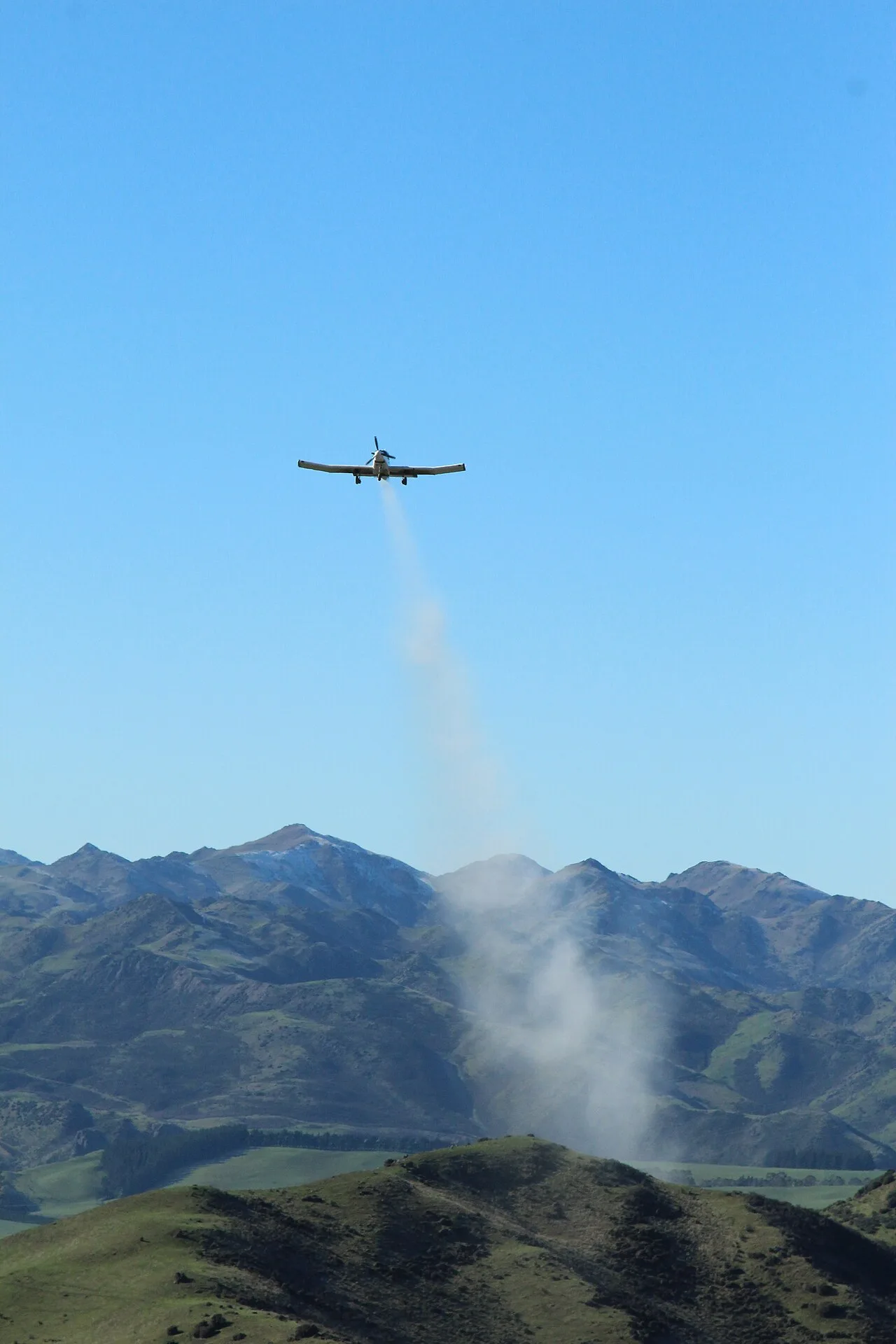 Aerial topdressing