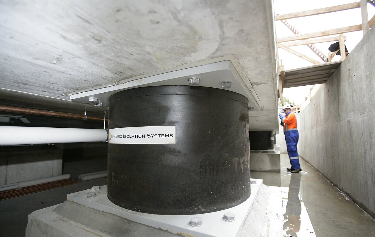 Seismic base isolation