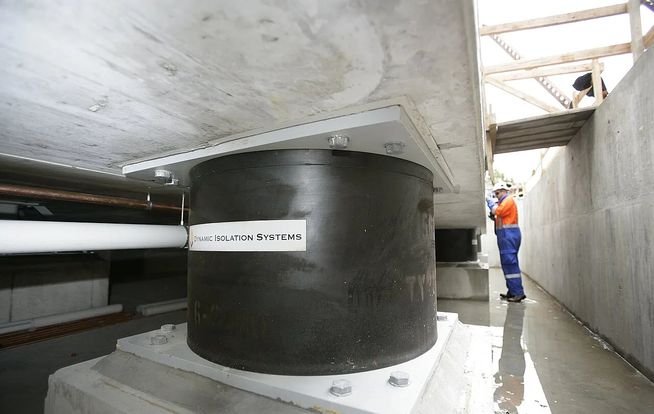 Seismic base isolation
