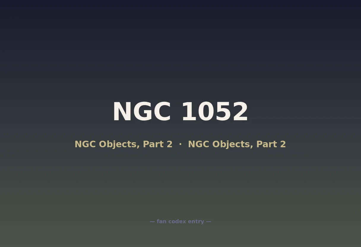 NGC 1052