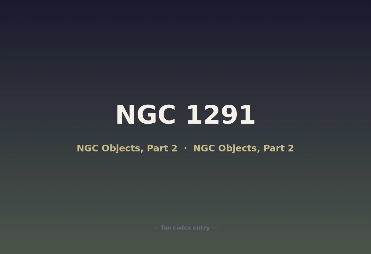 NGC 1291