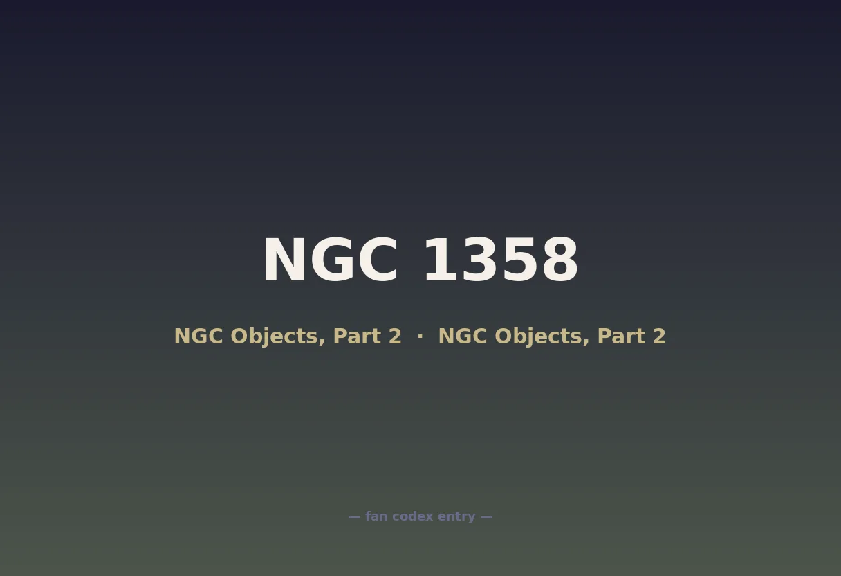 NGC 1358