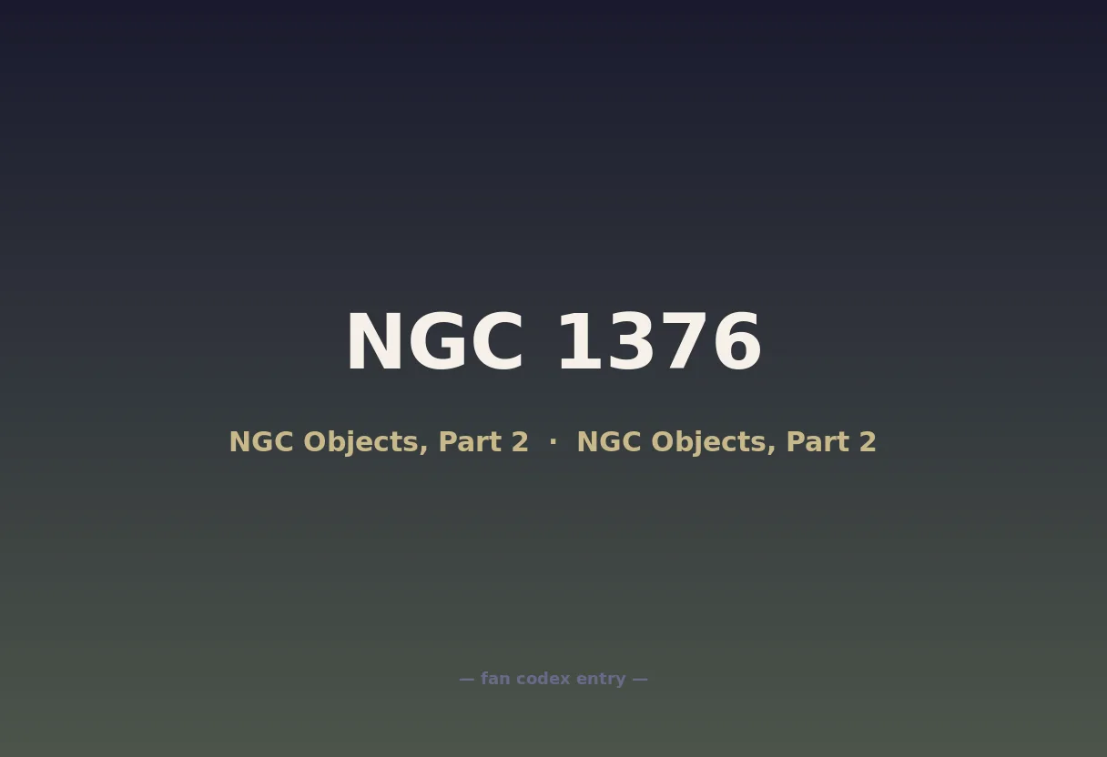 NGC 1376