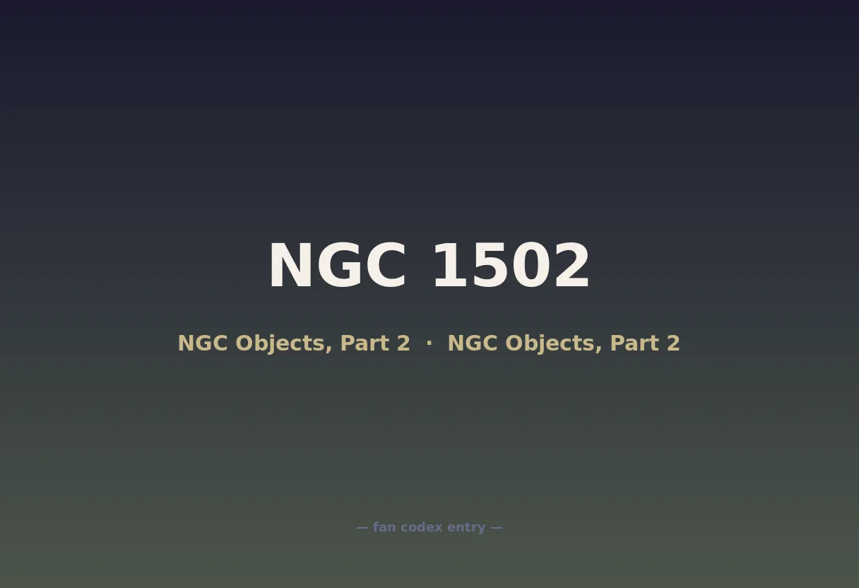 NGC 1502