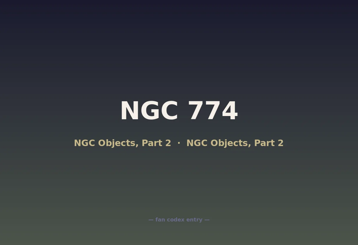 NGC 774