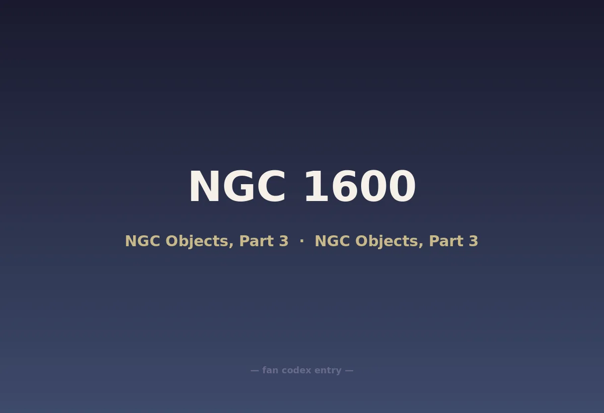 NGC 1600