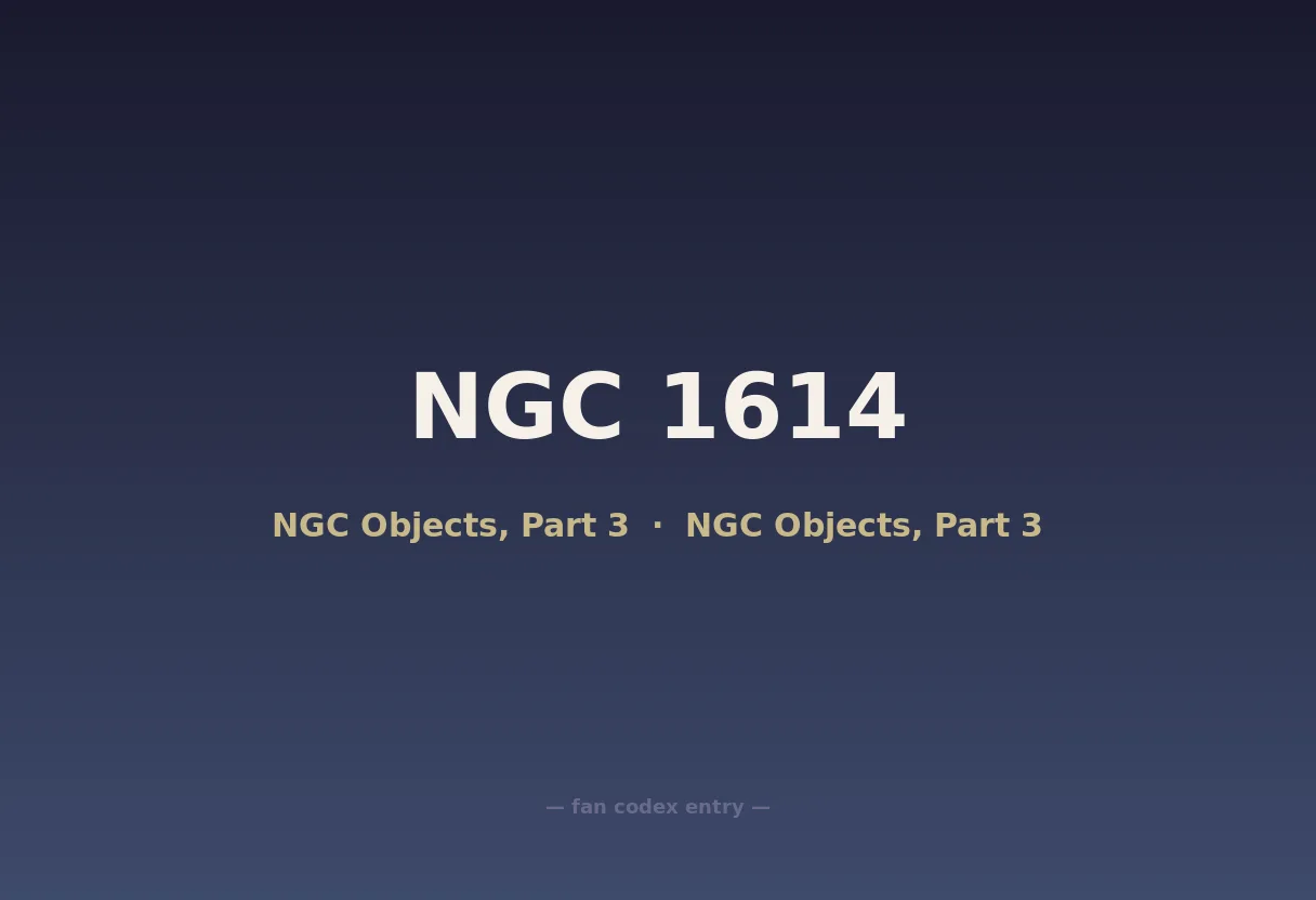 NGC 1614