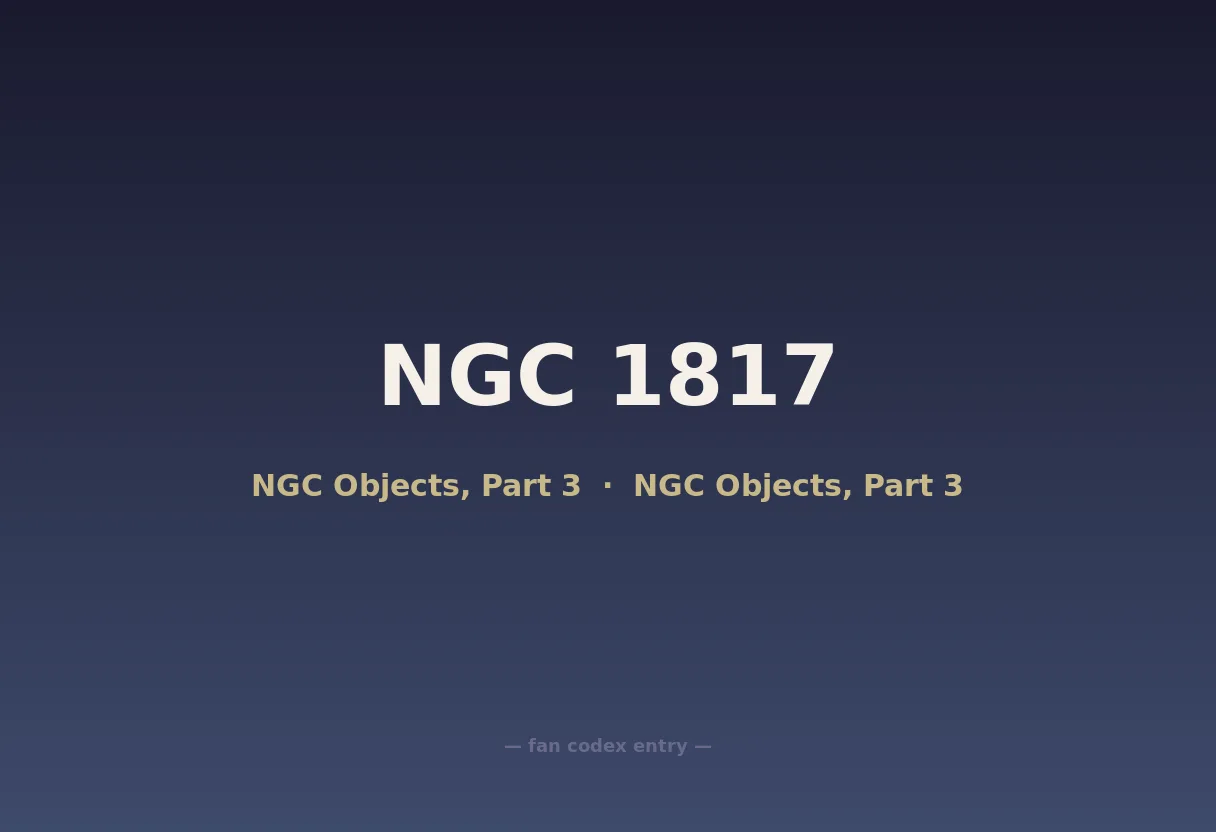 NGC 1817