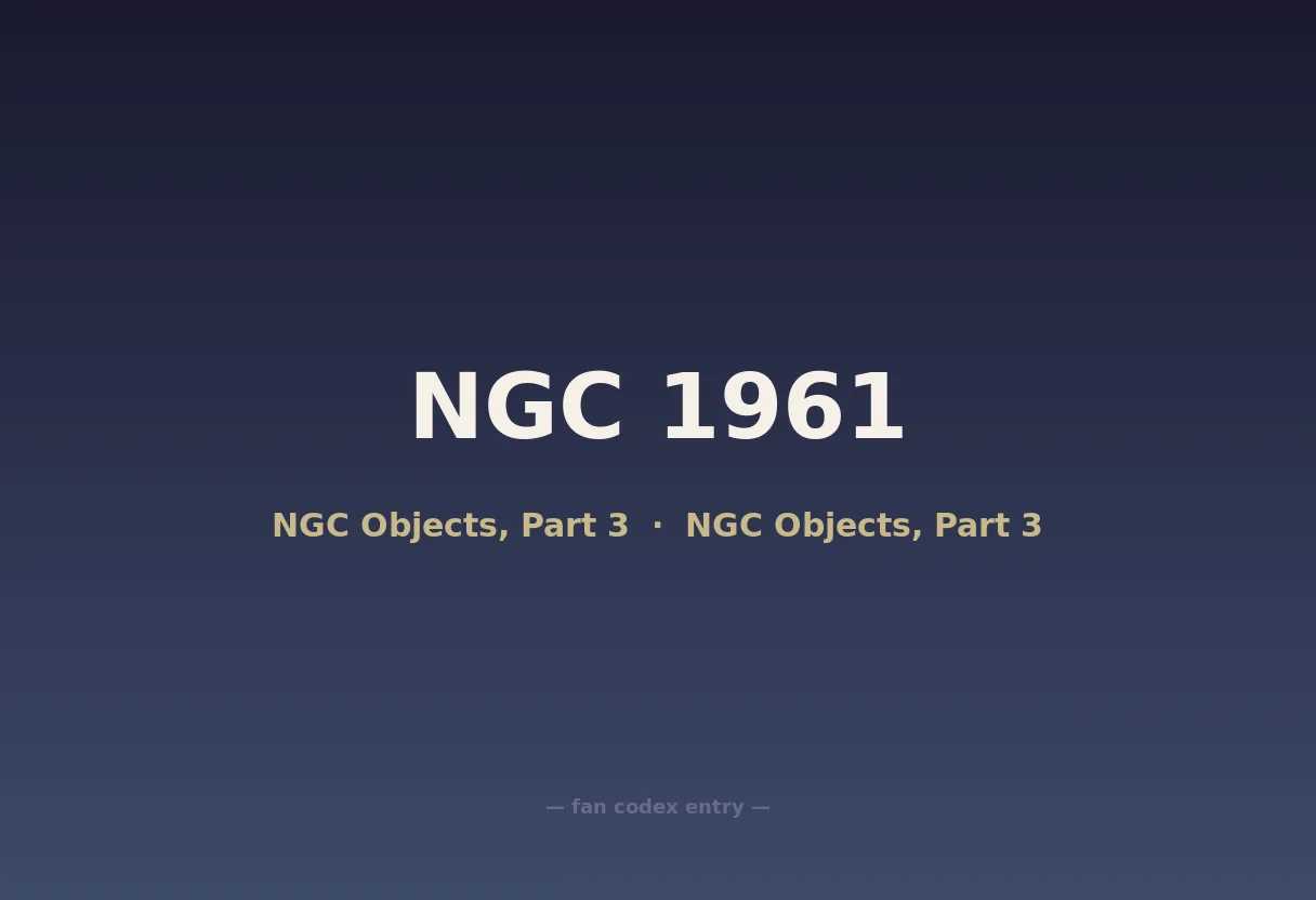 NGC 1961