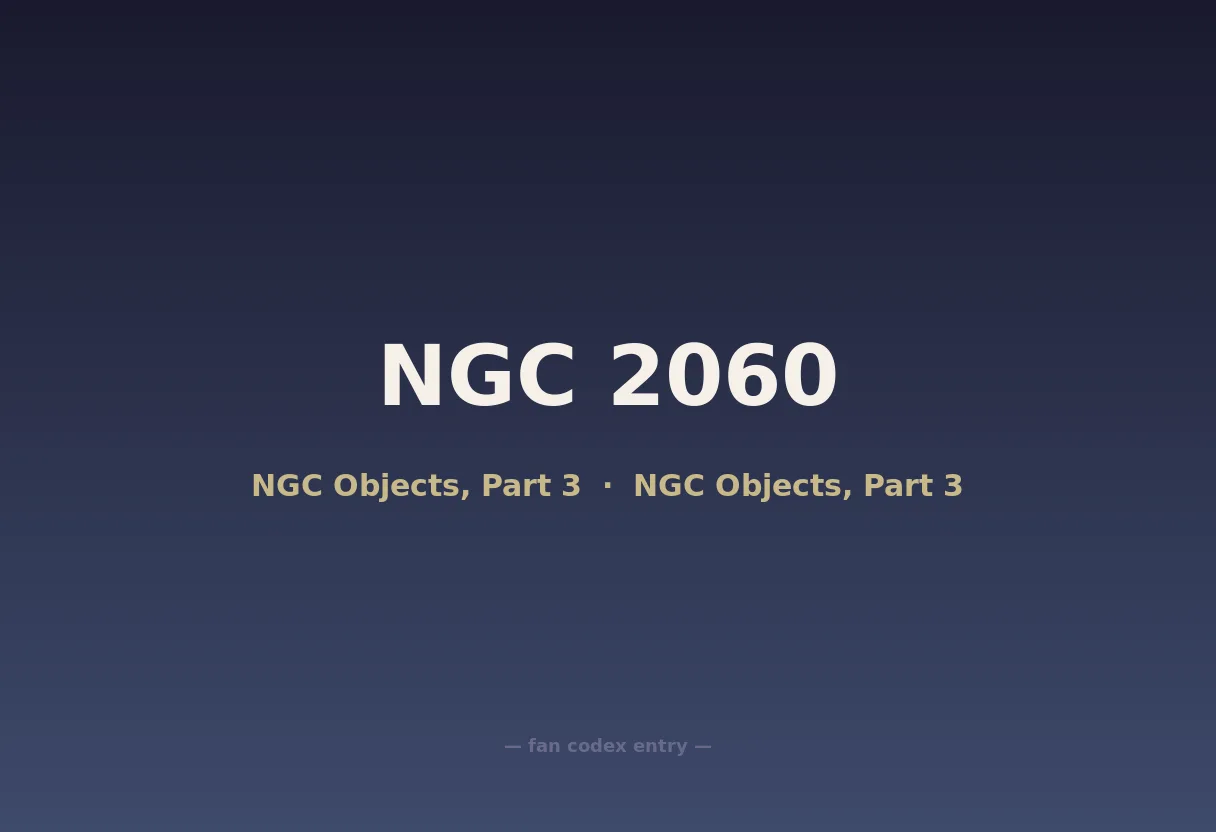 NGC 2060