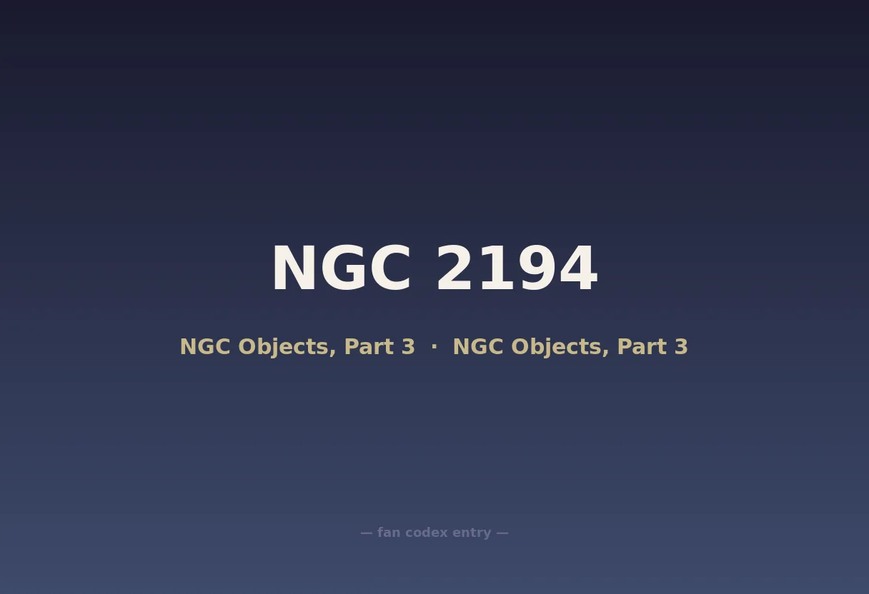 NGC 2194