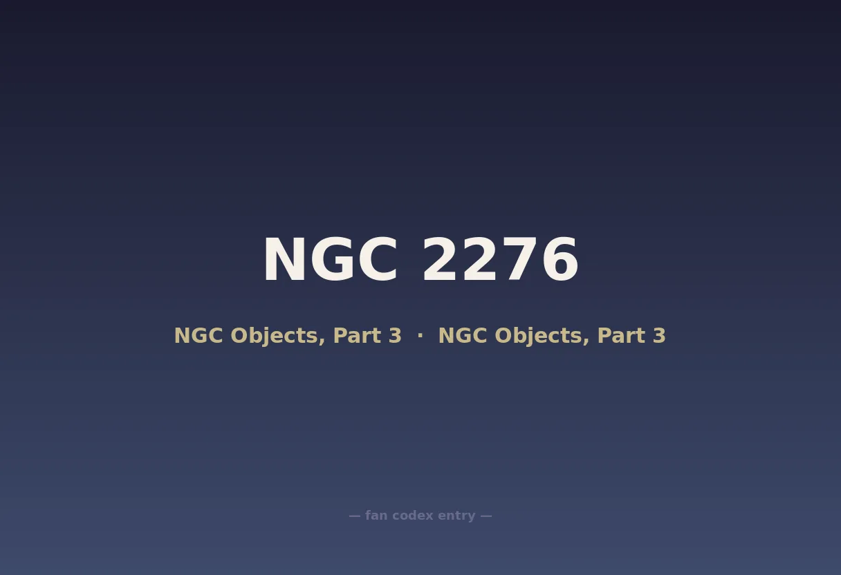 NGC 2276