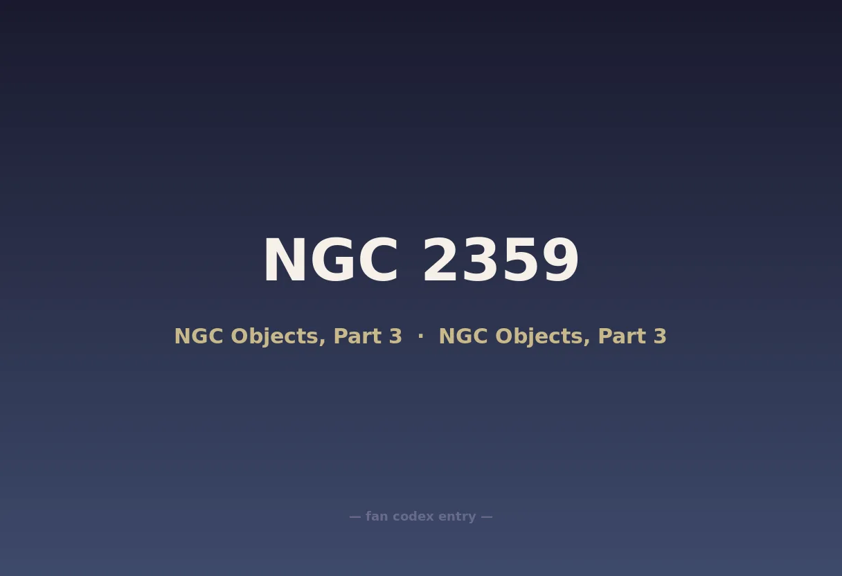 NGC 2359