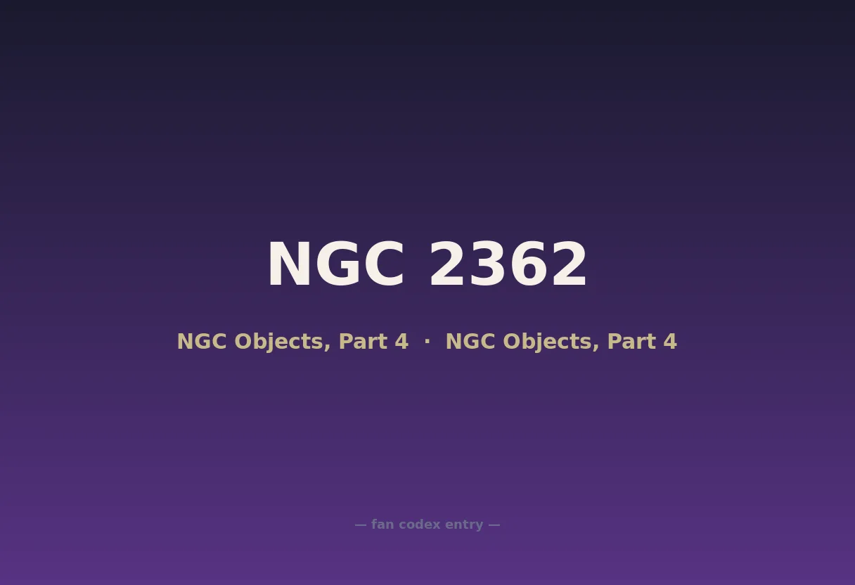 NGC 2362