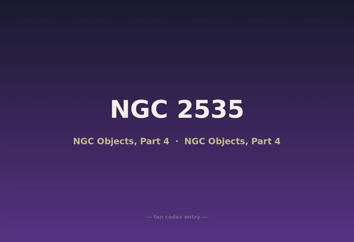 NGC 2535