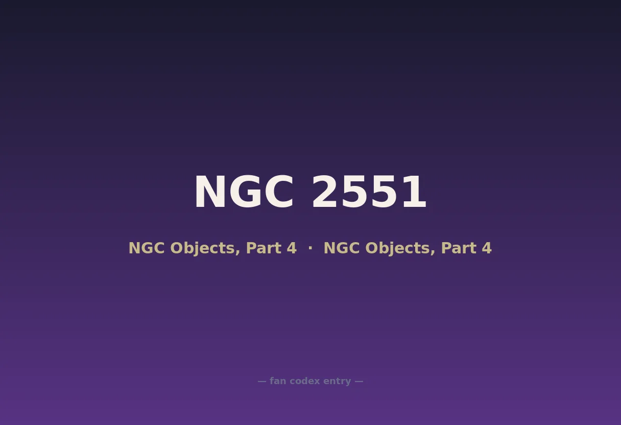 NGC 2551