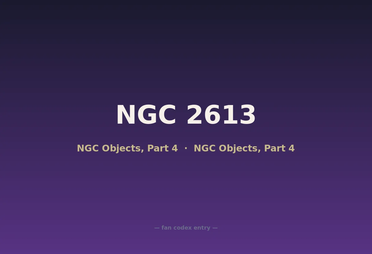 NGC 2613