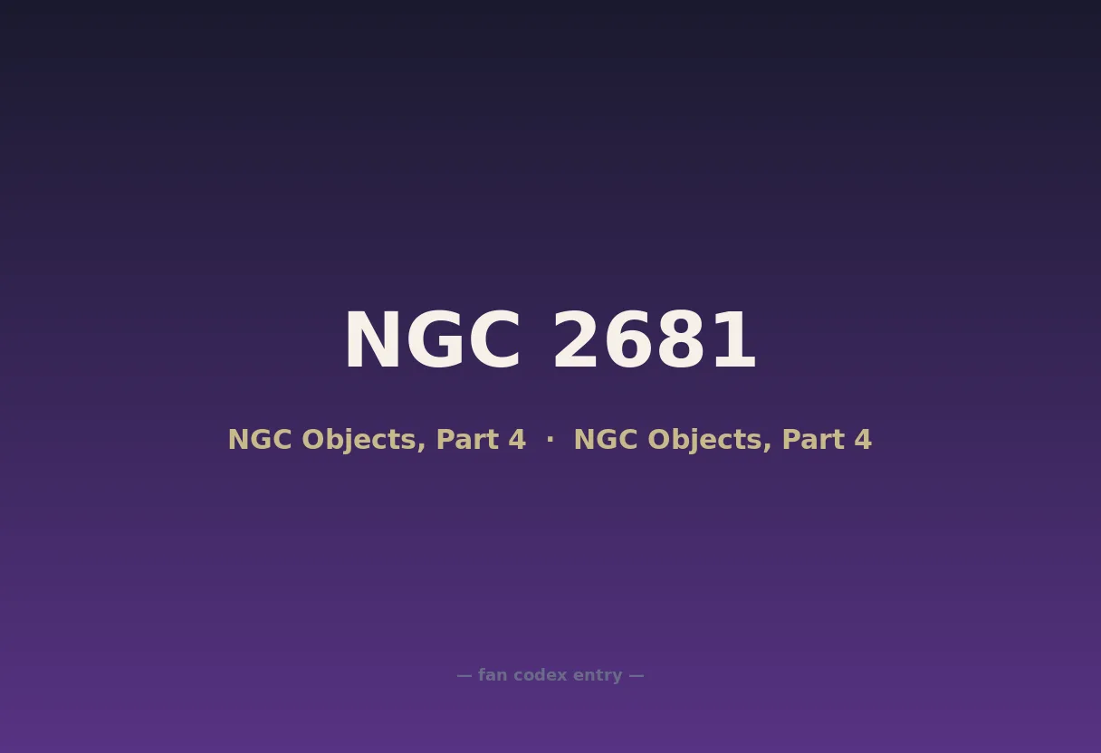 NGC 2681