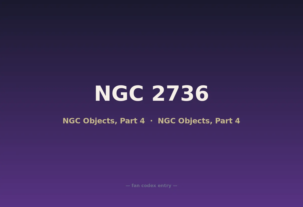 NGC 2736