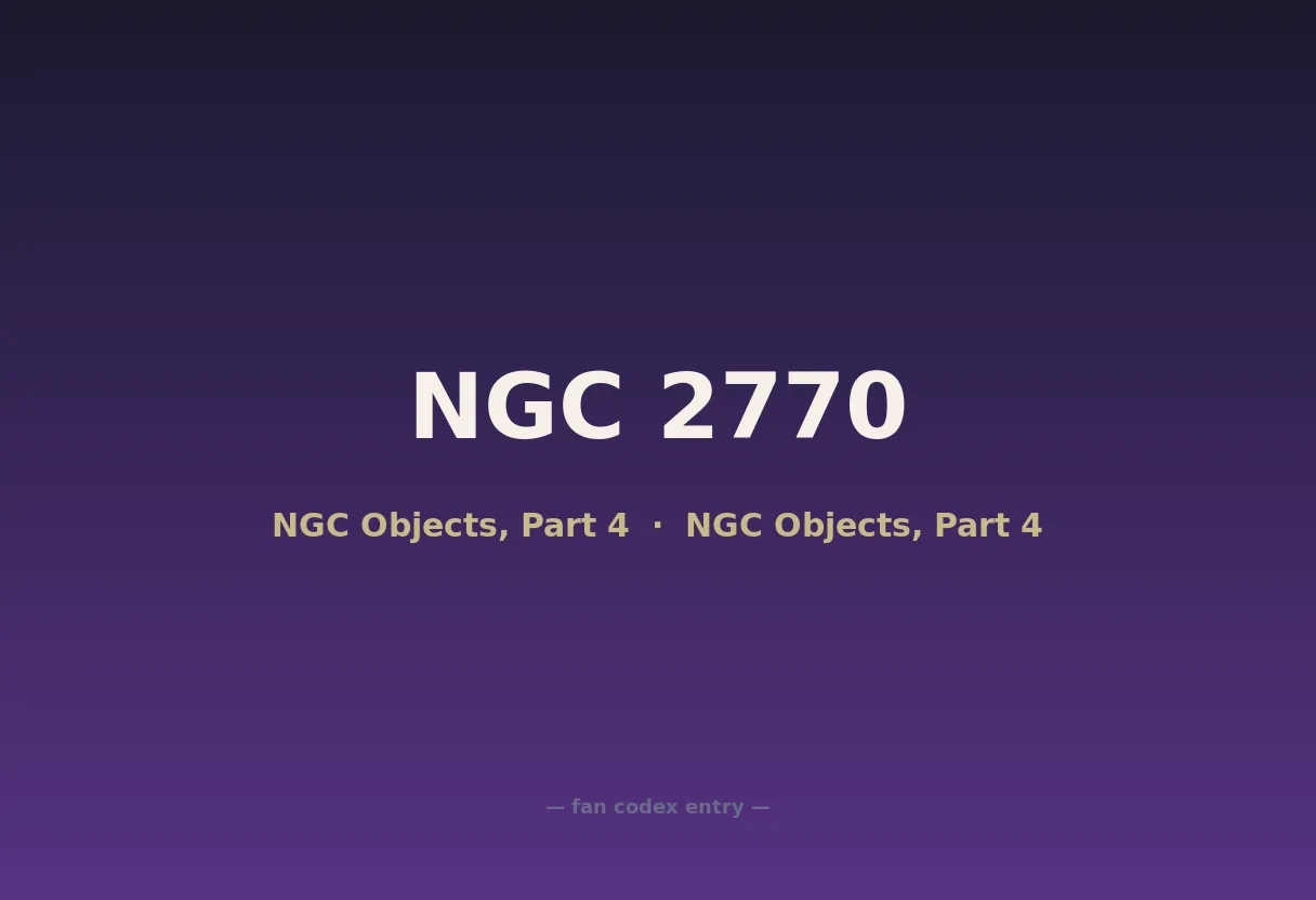 NGC 2770