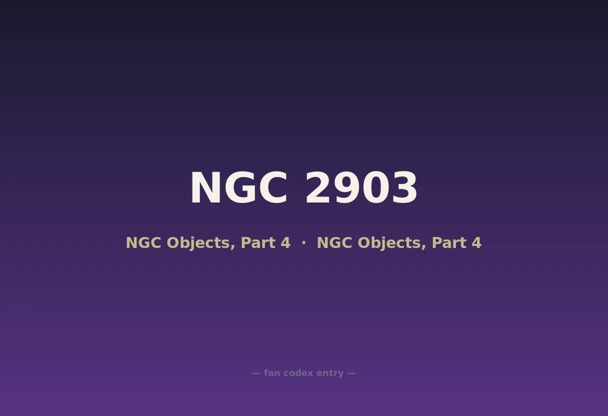 NGC 2903