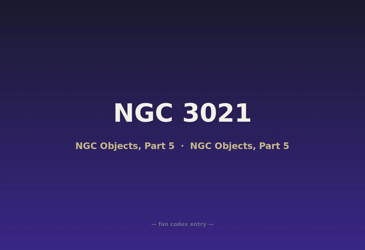 NGC 3021