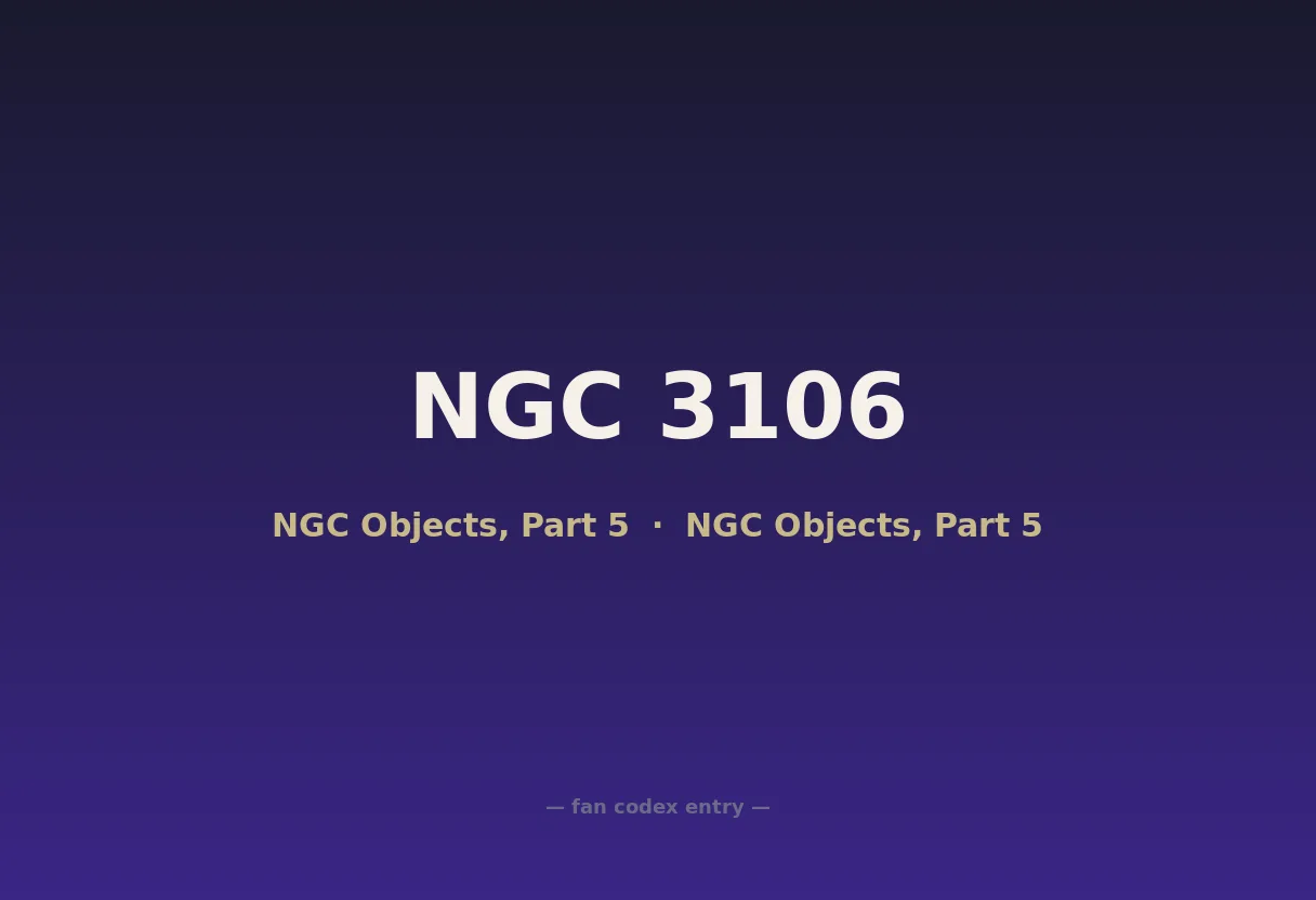 NGC 3106