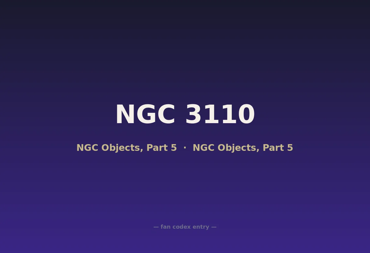 NGC 3110