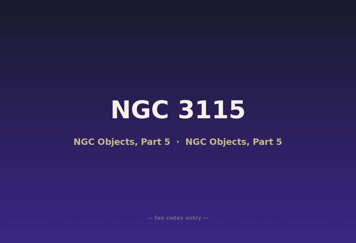 NGC 3115