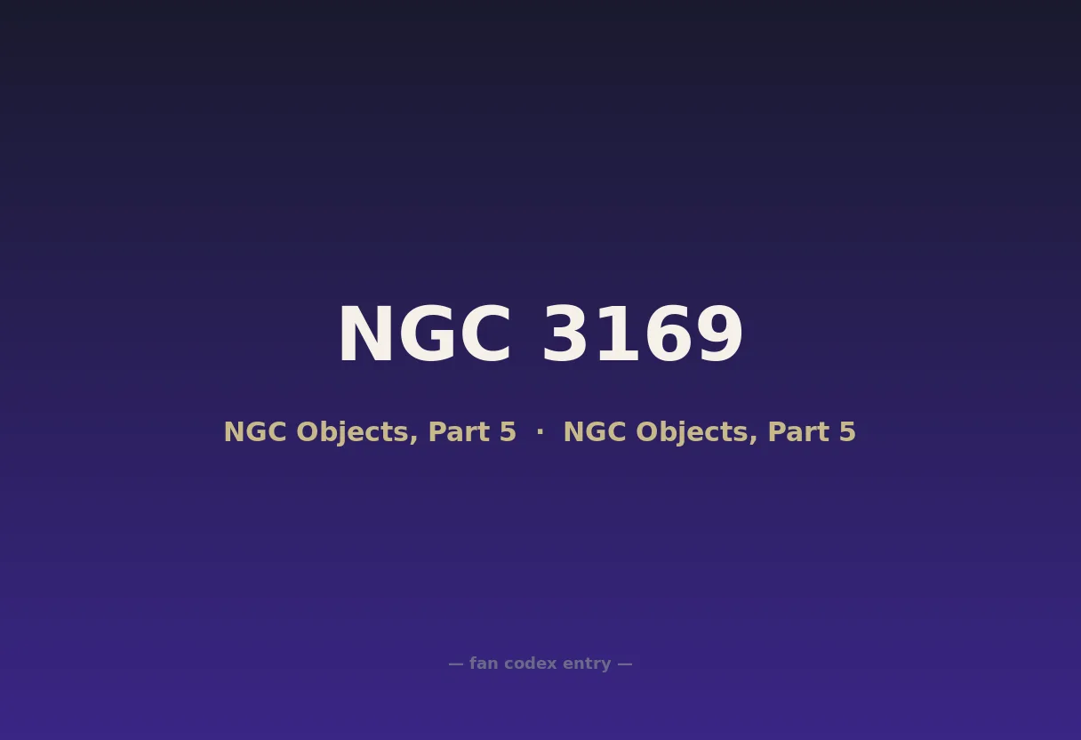 NGC 3169