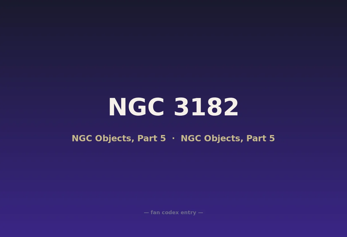 NGC 3182