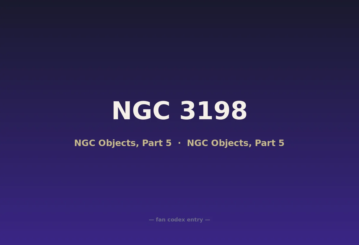 NGC 3198
