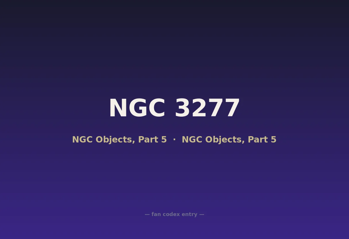 NGC 3277