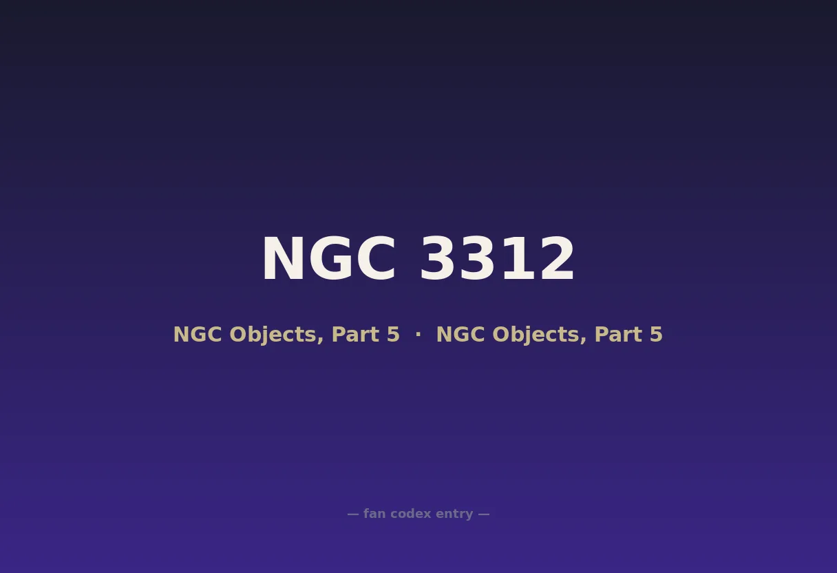 NGC 3312