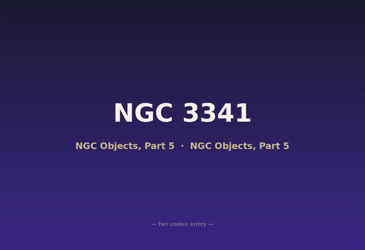 NGC 3341