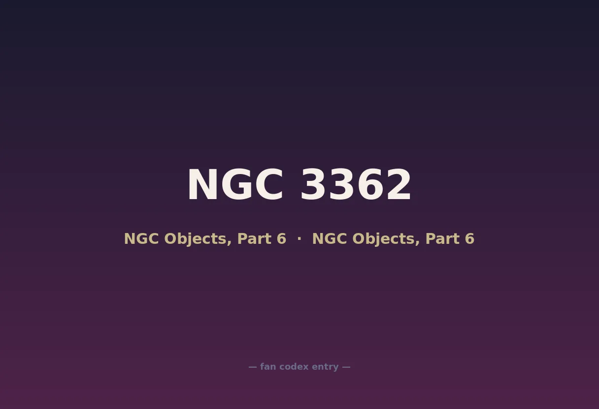 NGC 3362