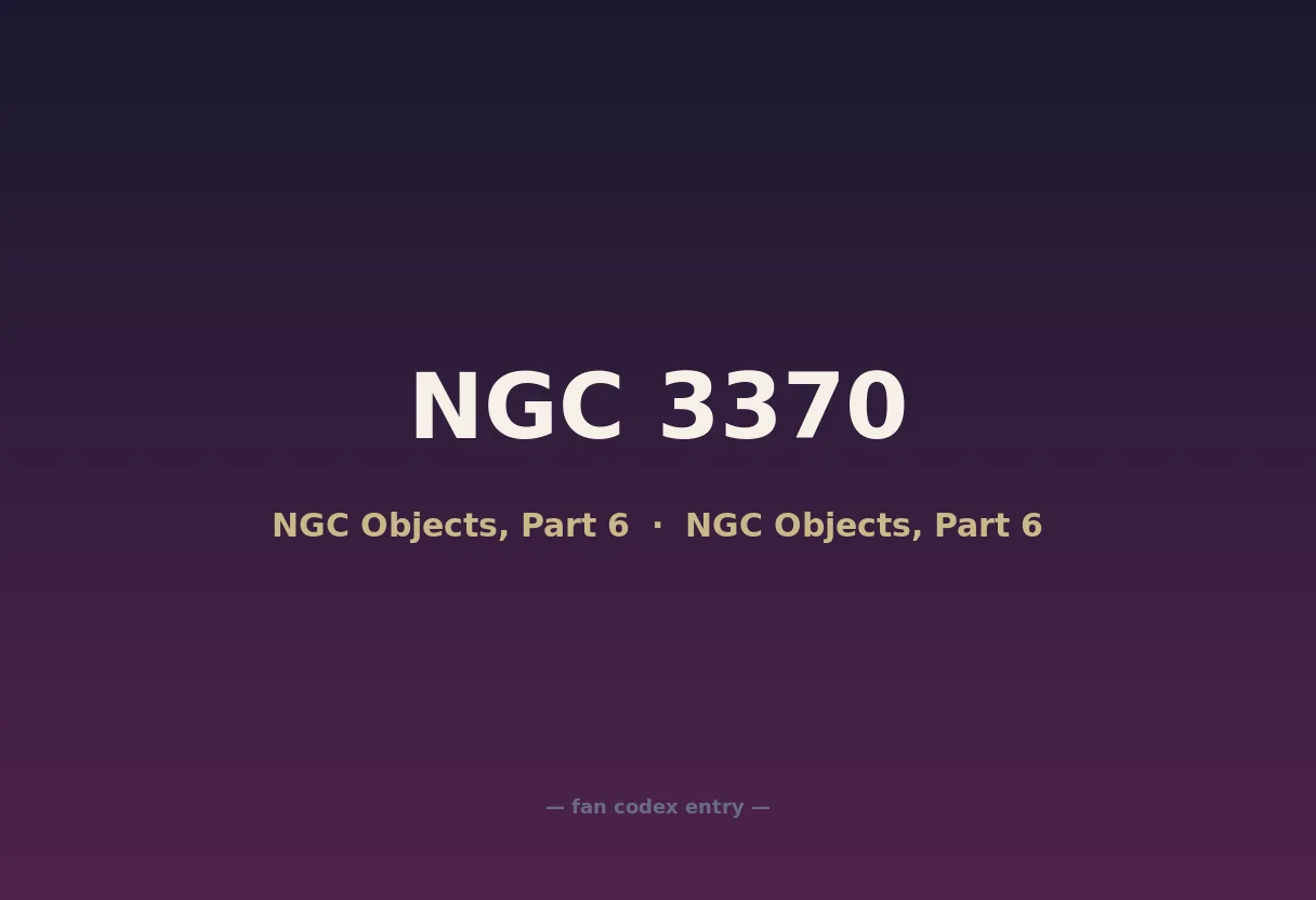 NGC 3370