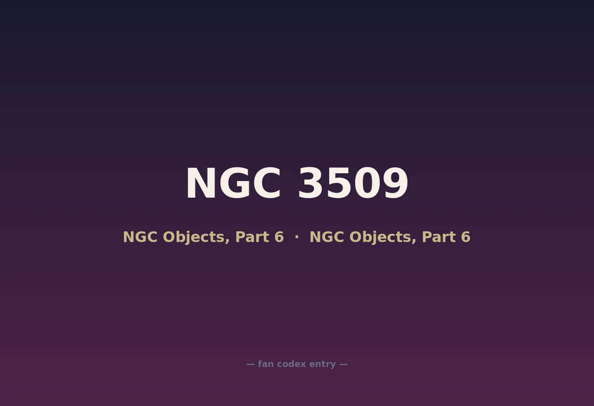 NGC 3509