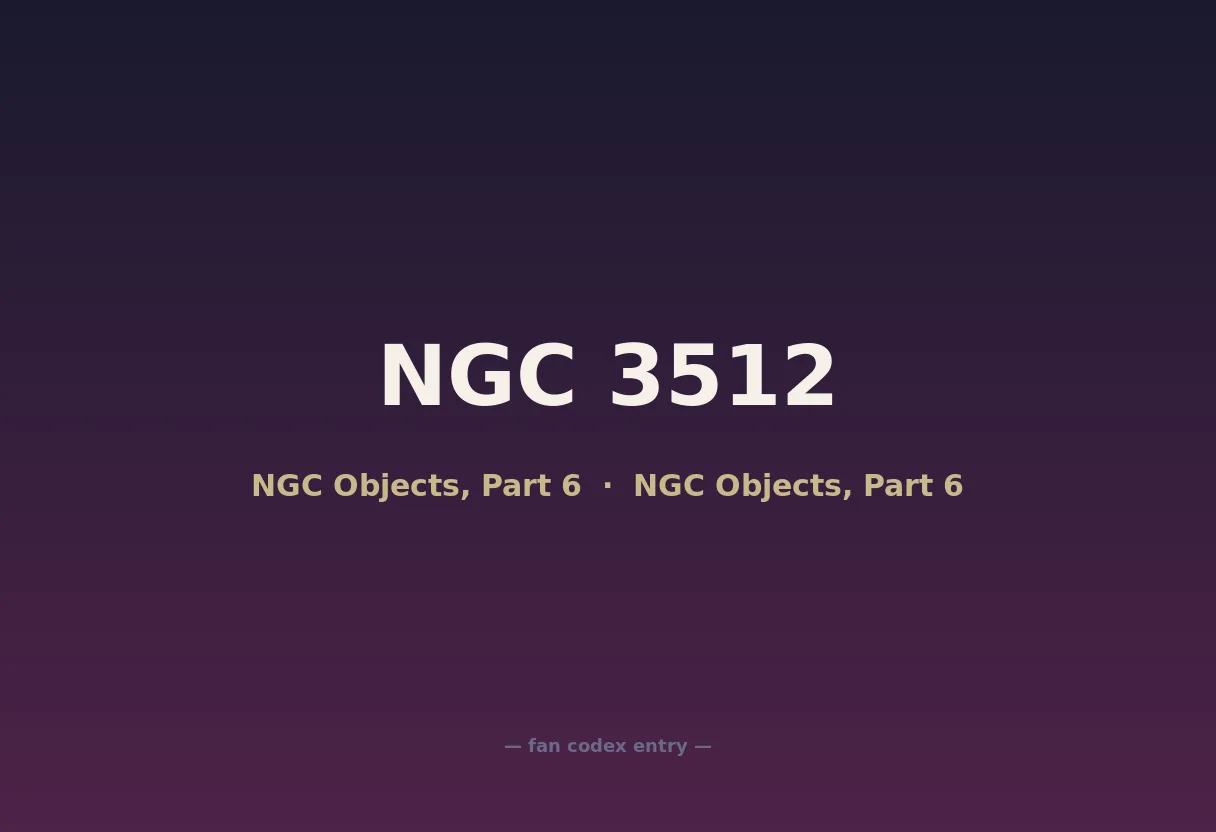 NGC 3512