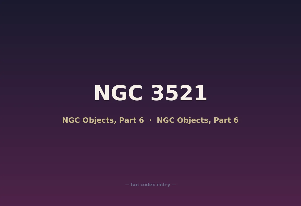 NGC 3521