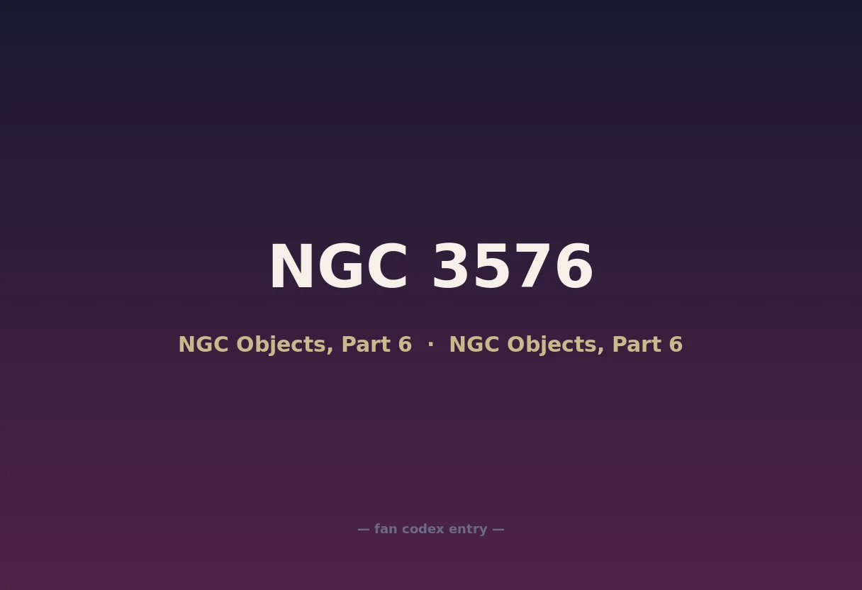 NGC 3576