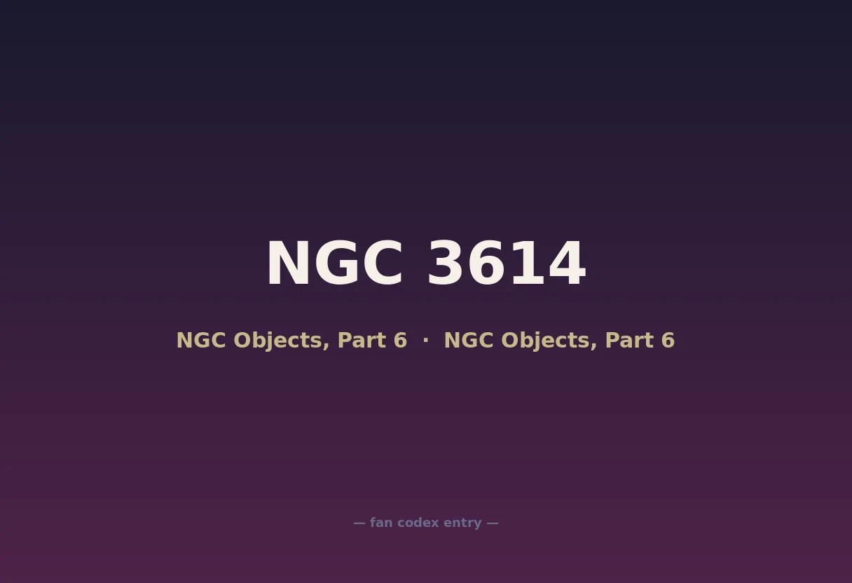 NGC 3614