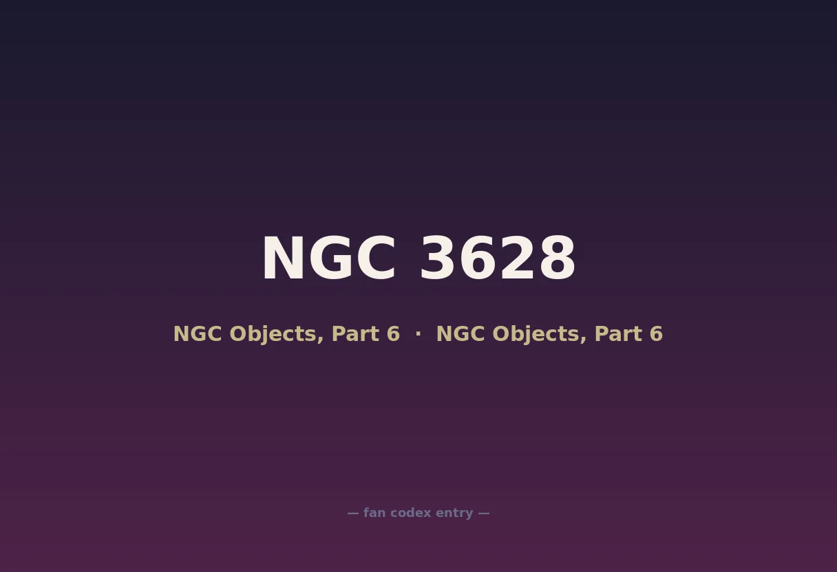 NGC 3628
