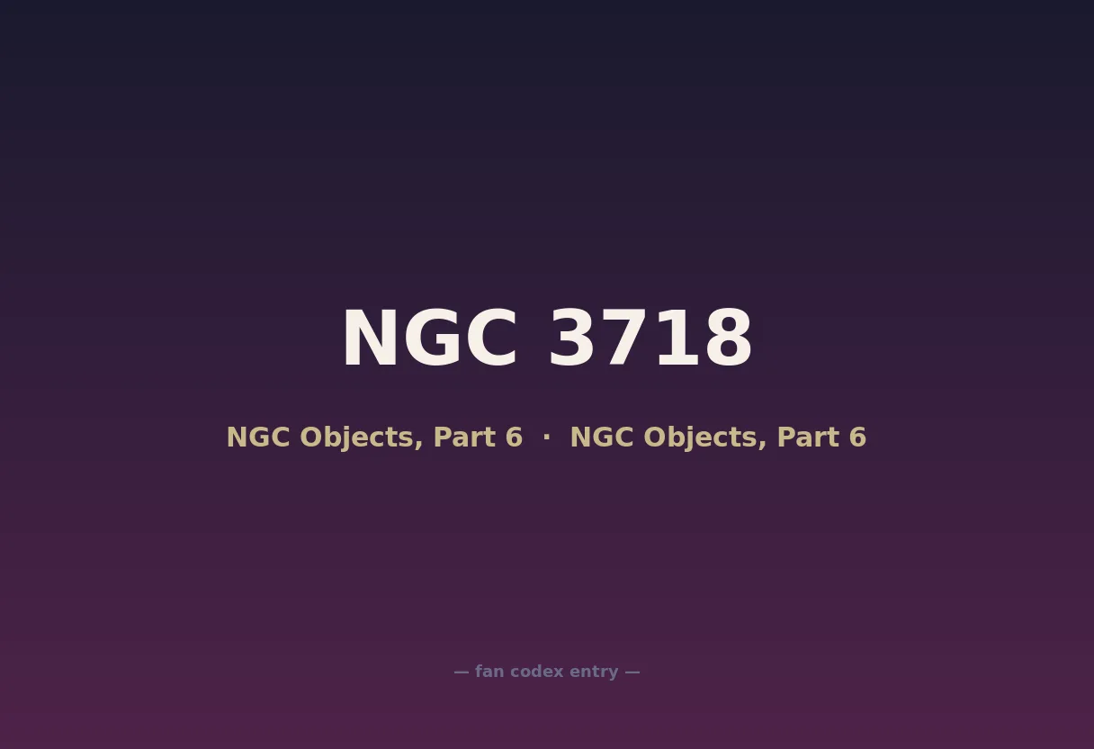 NGC 3718