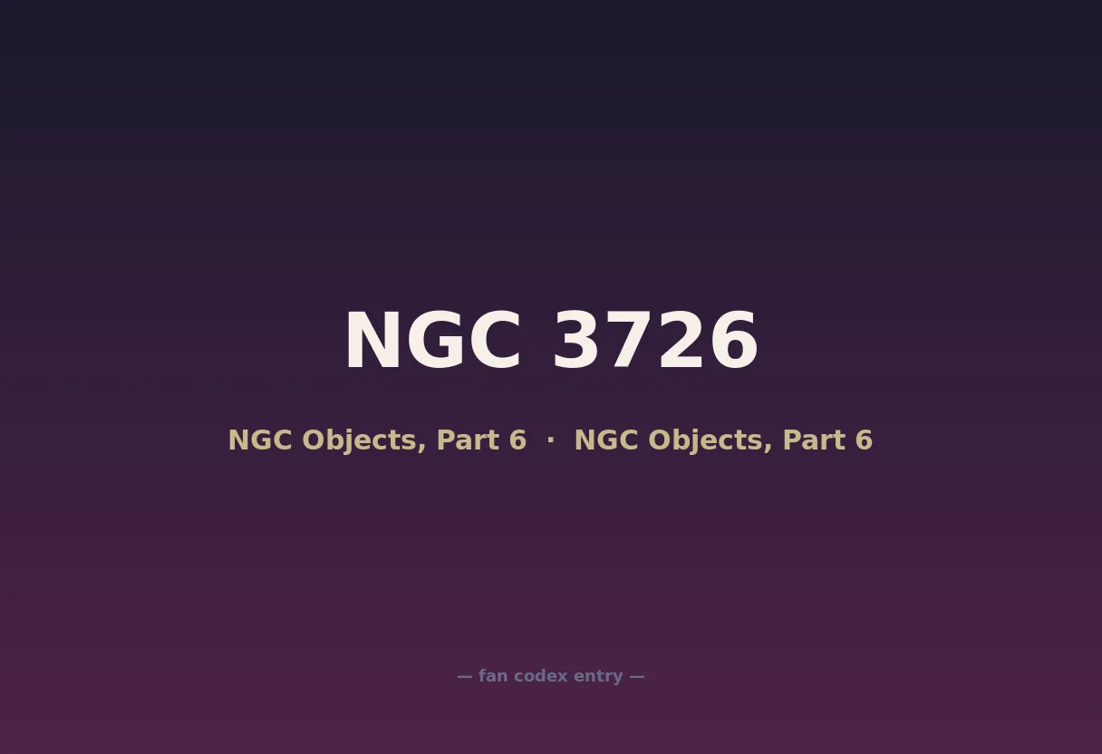NGC 3726