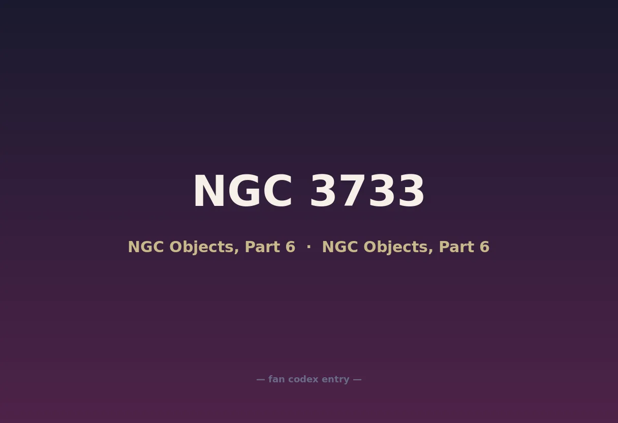 NGC 3733
