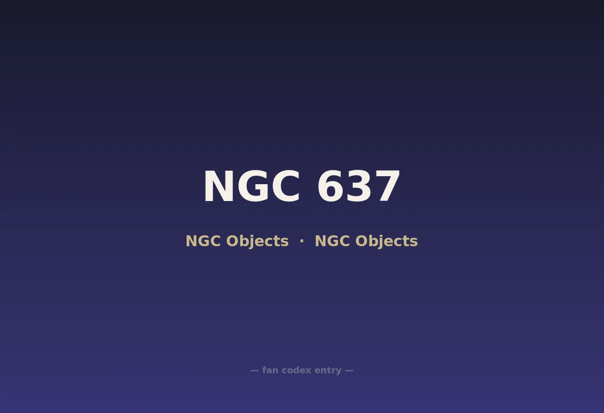 NGC 637