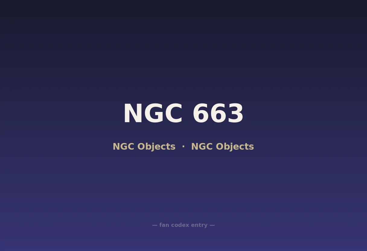 NGC 663